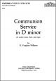 Vaughan Williams: Communion Service in D minor for unison voices, choir, and organ (OUP DIGITAL)