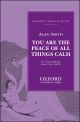 Smith: You are the peace of all things calm for SATB unaccompanied (OUP DIGITAL)