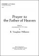 Vaughan Williams: Prayer to the Father of Heaven for SATB unaccompanied (OUP) Digital Edition