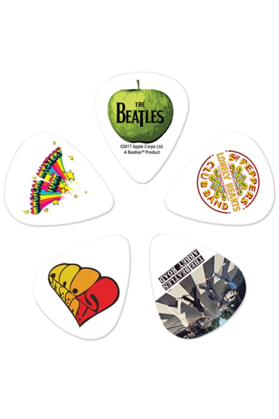 Meet the Beatles Heavy Gauge Planet Waves Beatles Guitar Picks 10 Pack 