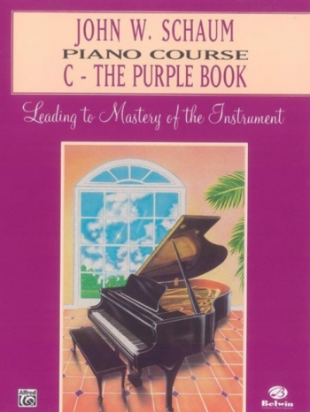 Schaum Piano Course C The Purple Book