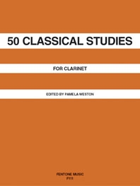 50 Classical Studies: Clarinet Solo (Pamela Weston)