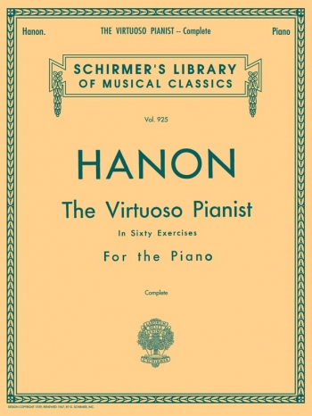 Virtuoso Pianist In 60 Exercises: Complete Piano Studies (Schirmer)
