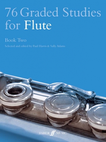 76 Graded Studies For Flute Solo Book 2 (Harris & Adams) (Faber)