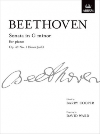 Piano Sonata G Minor Op.49/1: Piano (ABRSM)