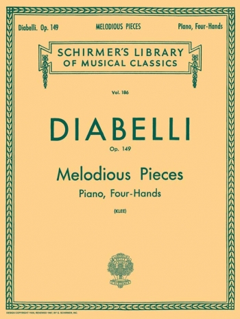 Melodious Pieces On 5 Notes Op.149 Piano (Schirmer)