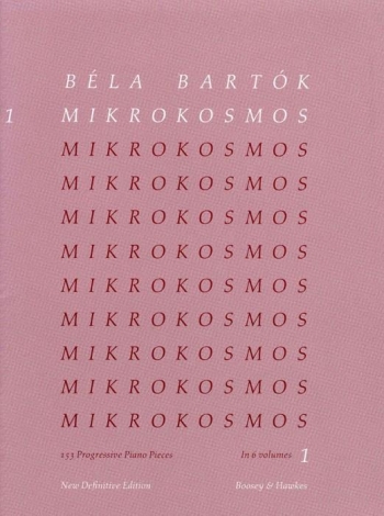 Mikrokosmos Vol.1: Piano (Boosey & Hawkes)