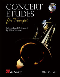 Concert Etudes: Trumpet: Book & CD