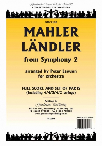 Landler From Symphony No 2: Orchestra: Scandpts