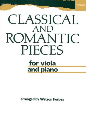 Classical And Romantic Pieces: Viola & Piano (OUP)