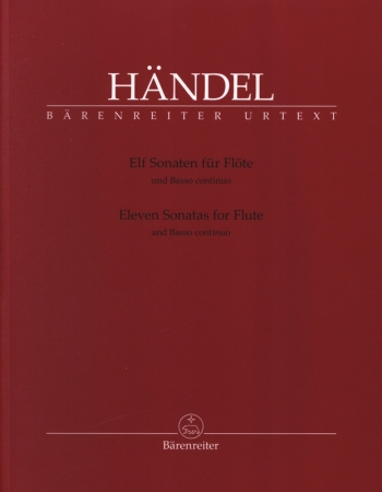 11 Sonatas For Flute And Piano (Barenreiter)