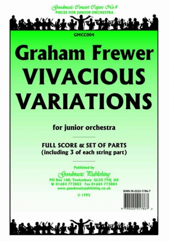 Vivacious Variations Orchestra Score And Parts