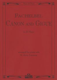Canon & Gigue In D: Piano Solo (Fentone)
