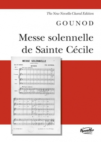 Messe Solennelle De Sainte Cecile: Vocal Score (Novello)