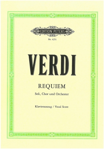 Requiem: Vocal Score (Peters)