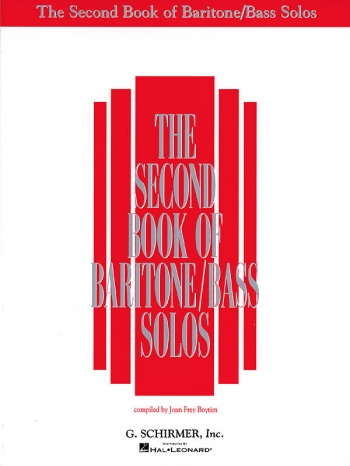 The Second Book Of Baritone: Bass Solos
