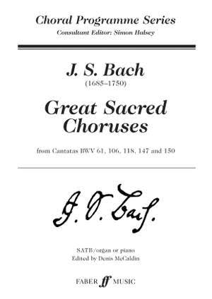 Great Sacred Choruses Vocal Score SATB (Faber)