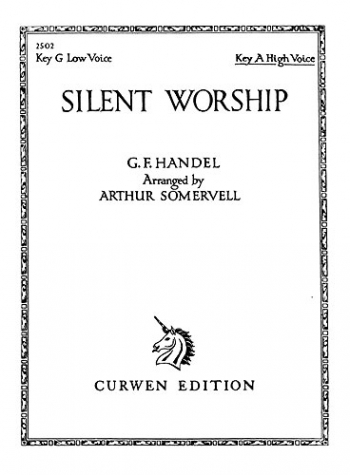 Silent Worship   A Major High Voice & Piano