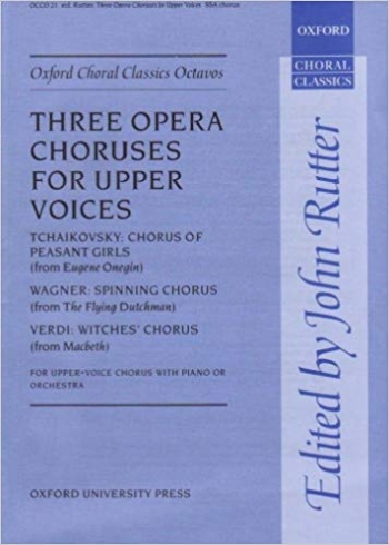 3 Opera Choruses For Upper Voices Vocal SSA (OUP)