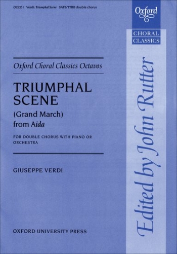 Triumphal Scene-Vocal-Satb