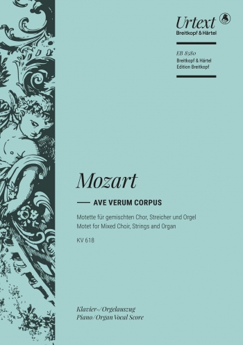 Ave Verum Corpus KV618: Vocal Satb (Breitkopf)
