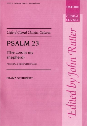 Lord Is My Shepherd Psalm 23: Vocal SSA (OUP)