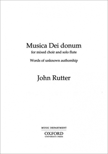 Musica Dei Donum: Vocal SATB (OUP)