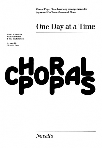 Wilkin and Kristofferson-one Day At A Time-vocal-satb
