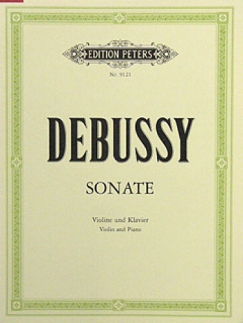 Sonata: Urtext: Violin and Piano (Peters)