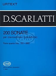 200 Sonatas: Vol.4 No151-200: Piano (EMB)