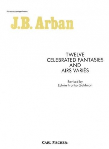 12 Celebrated Fantasy And Aira Varies: Piano Accompaniment