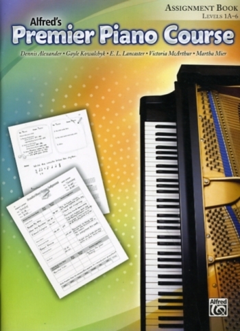 Alfred's  Premier Piano Course: 1a-6: Lesson Assignment Book