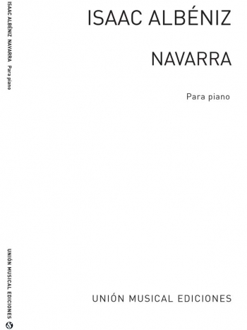 Navarra: Op Post Completed By Severac: Piano (Unión Musical Ediciones)