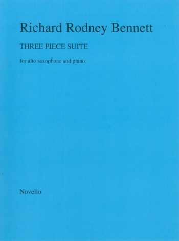 Three Piece Suite: Alto Saxophone & Piano (Novello)