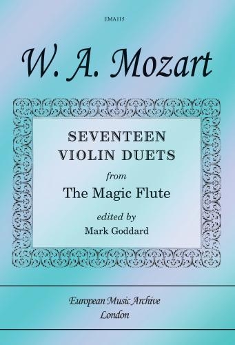 Seventeen (17) Violin Duets: Magic Flute: Violin Duet