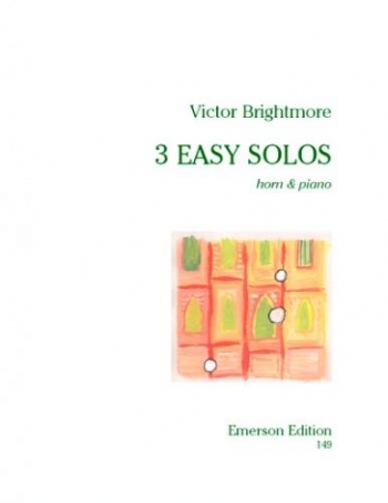 3 Easy Solos French Horn  (Emerson)