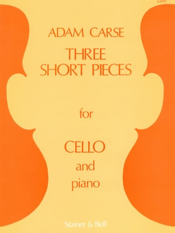 3 Short Pieces: Cello & Piano (Stainer & Bell)