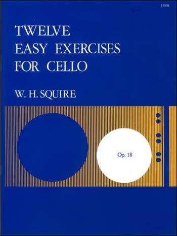 12 Easy Exercises For Cello: Op18: Cello (S&B)