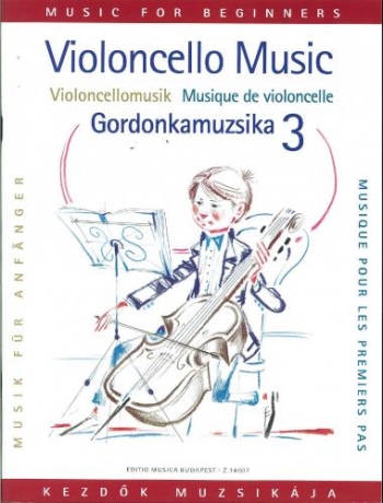 Violoncello Music For Beginners Vol 3: Cello & Piano