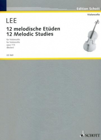 12 Melodic Studies Op113: Cello