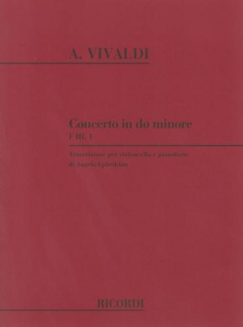 Concerto: Do Minore Rv401 (C Minor): Cello & Piano