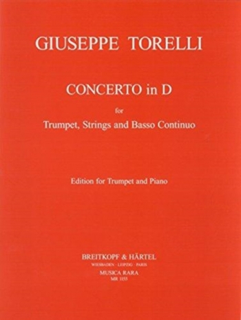 Concerto Etienne Roger 188: Trumpet and Piano (Breitkopf)