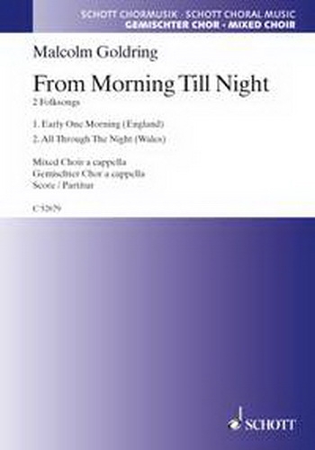 Goldring: Form Morning Till Night: Mixed Choir A Cappella: Choral Score