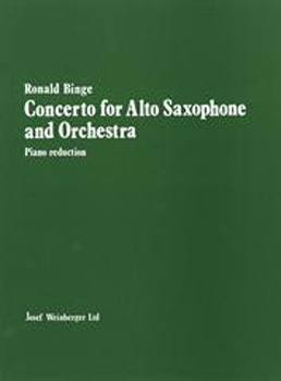Concerto For Alto Saxophone & Orchestra: Piano Reduction