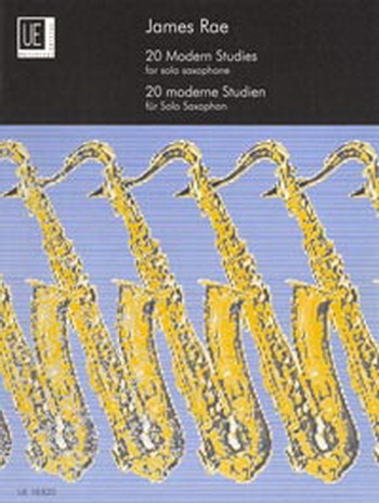 20 Modern Studies For Solo Saxophone (James Rae)