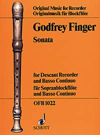 Sonata: Descant Recorder and Piano