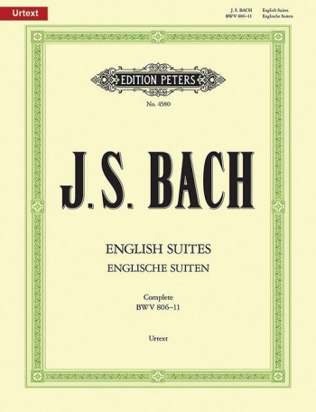 English Suites: No.4-6: Piano (Peters)
