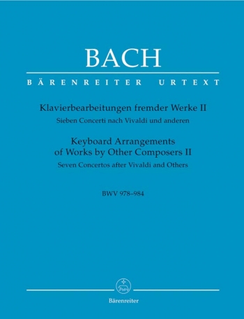 Keyboard Arrangements Of Works By Other Composers: Book 2  (Barenreiter)