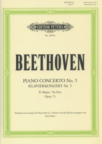 Piano Concerto No.5 Eb Major Op.73 Emperor (abridged)(Peters)