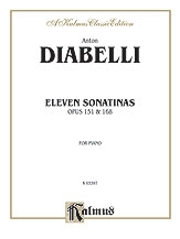 11 Sonatinas Op.151 and 168 Piano Solo  (Kalmus)